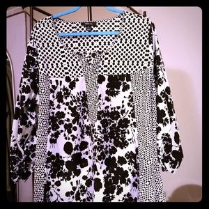 Style & Co's swing peasant top